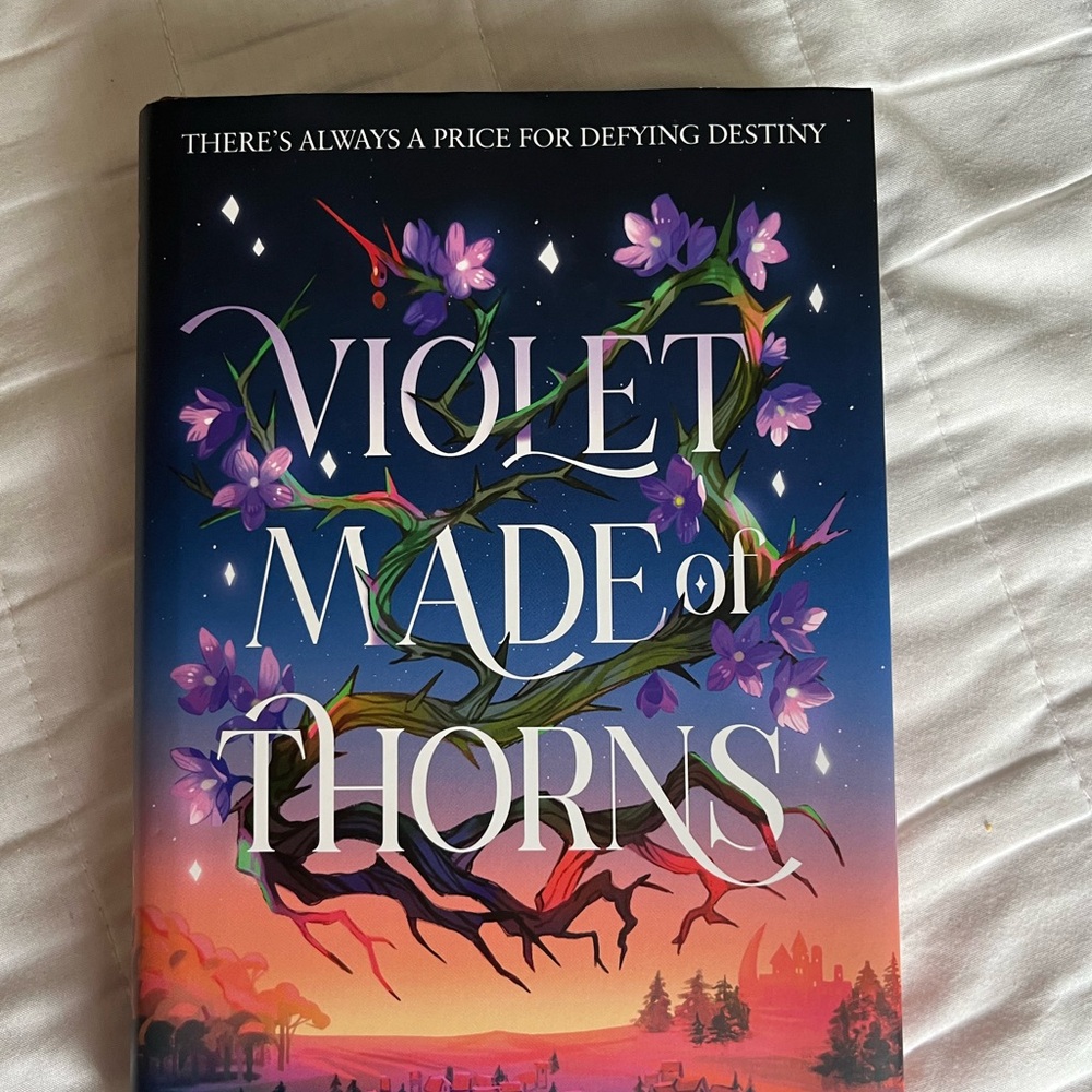 Fairyloot special edition Violet Made of Thorns Book by Gina Chen